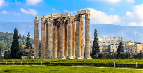 The Temple of Olympian Zeus, Athens, Greece