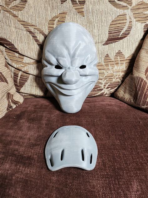 Dallas Payday Inspired Mask Heist Cosplay 3D Printed Mask Kit - Etsy