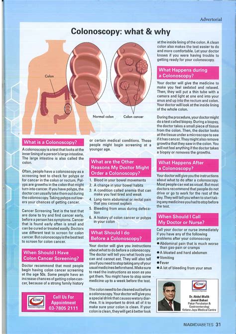 Colonoscopy: What & Why – HealthHub | KMI Healthcare