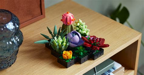 LEGO adds orchids and succulents to its botanical collection