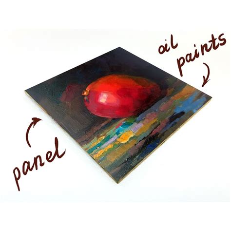 Mango Painting Fruit Original Art Still Life Artwork Food Wa - Inspire Uplift