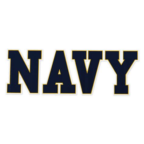 Navy Decal