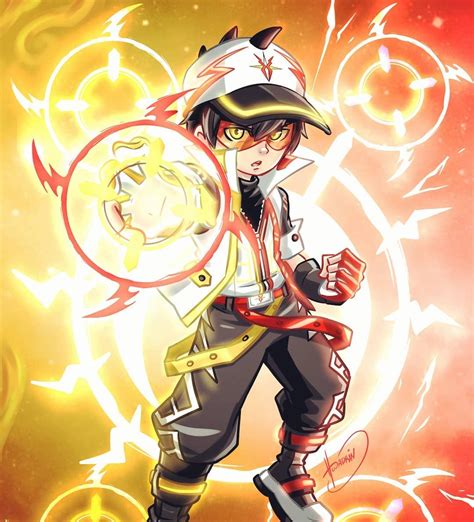 Official_Hwadrin's Art on Instagram: “Artwork hri ni.. 🙂 Boboiboy Elemental Fusion - Boboiboy ...