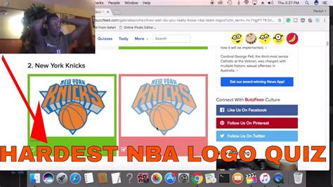 THE HARDEST NBA LOGO QUIZ YOU'LL EVER TAKE!!! | NBA QUIZ - YouTube