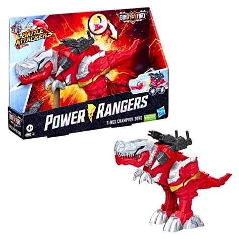 Zords de Power Rangers Dino Fury são lançados nos EUA