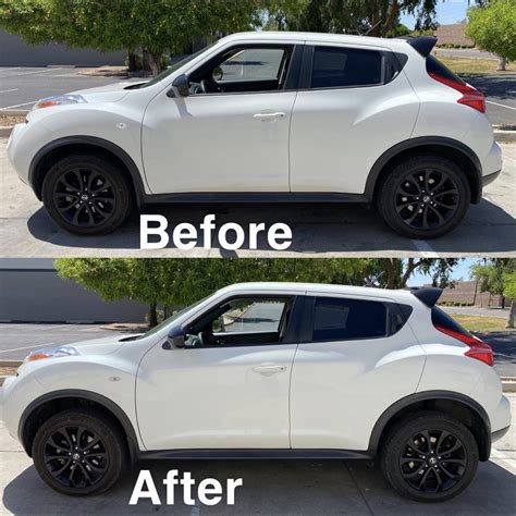 A little before and after my small lift. 2014 S : r/nissanjuke