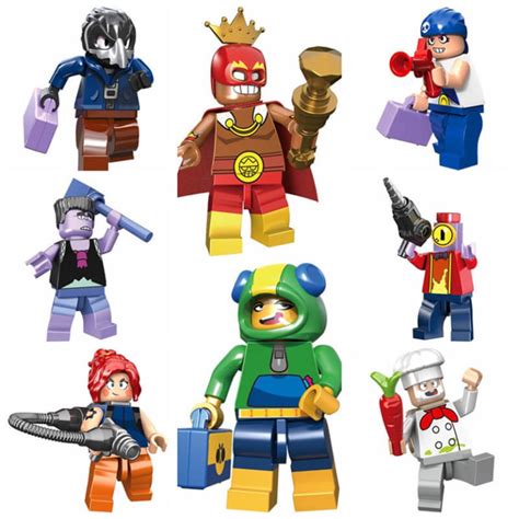 LEGO X Brawl Stars Action Figures | Brawl Stars