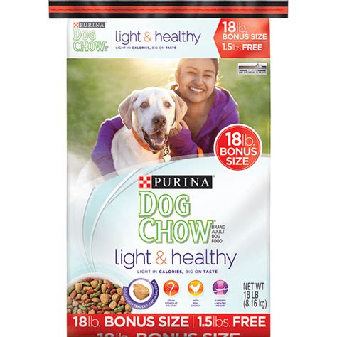 Purina Dog Chow Healthy Weight Dog Food Bonus Size 18 lb. Bag | Dog ...