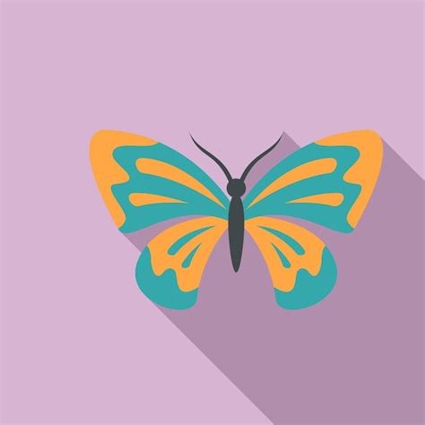 Premium Vector | Decoration butterfly icon flat illustration of decoration butterfly vector icon ...