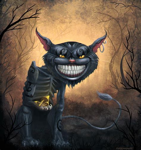 Cheshire Cat by yesiknowyoucan on DeviantArt