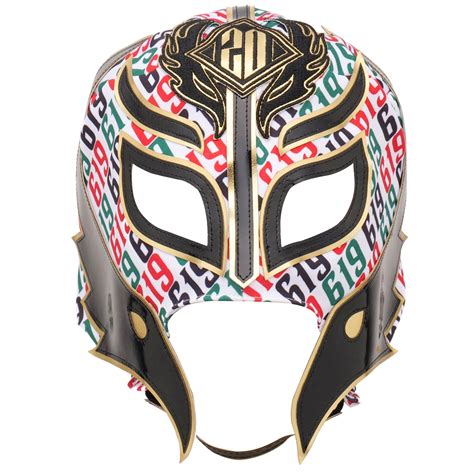 Rey Mysterio Black And White Mask