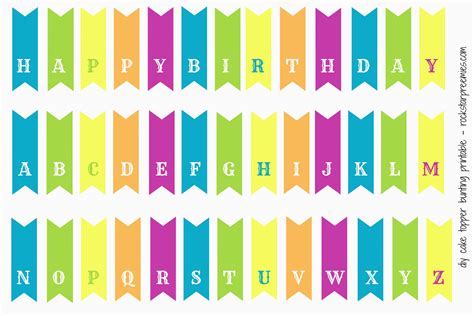 How to Make A Happy Birthday Banner In Word | BirthdayBuzz