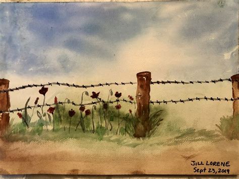 My painting of Summer Fields | Painting, Watercolor paintings, Watercolor