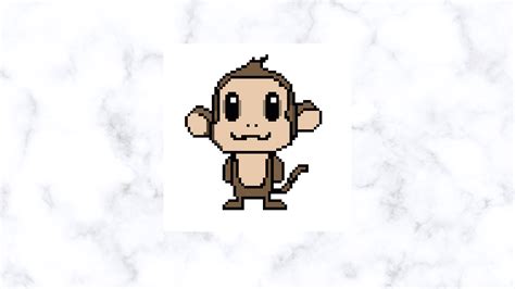 Monkey NFT Pixel Art - Collection | OpenSea