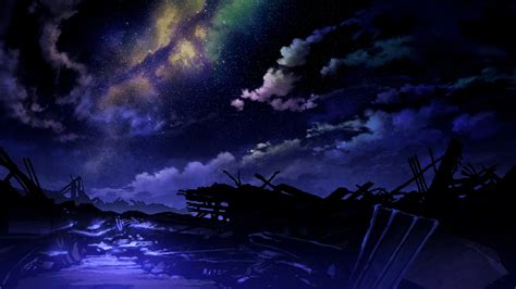 Anime Landscape Night