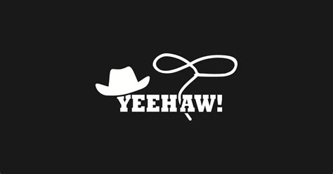 Cowboy yeehaw - Cowboy - Sticker | TeePublic