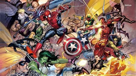 Marvel Superheroes Wallpapers - Top Free Marvel Superheroes Backgrounds - WallpaperAccess