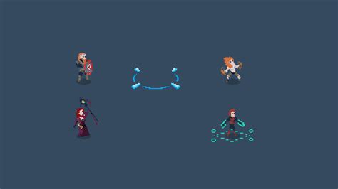 Pixel Art Top-Down RPG Characters by afgameassets