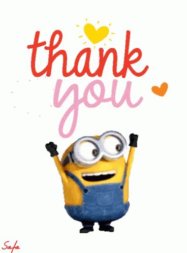 Thank You Minion Animated GIF