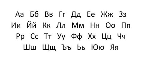 Bulgarian Cyrillic Alphabet