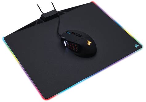 Corsair MM800 RGB POLARIS Gaming Mouse Pad Review - Hard and Colorful ...