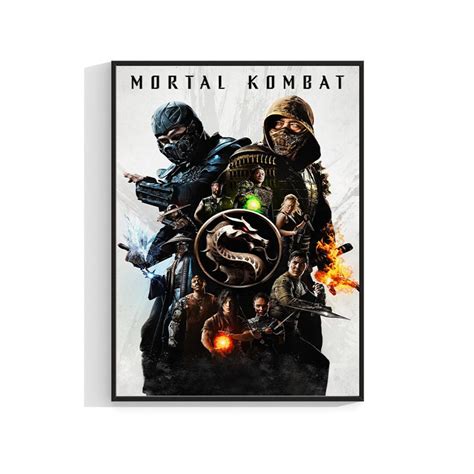 Mortal Kombat Tv Series Movie Poster Print Film Wall Art A4 A3 A2 A1 Maxi - Etsy