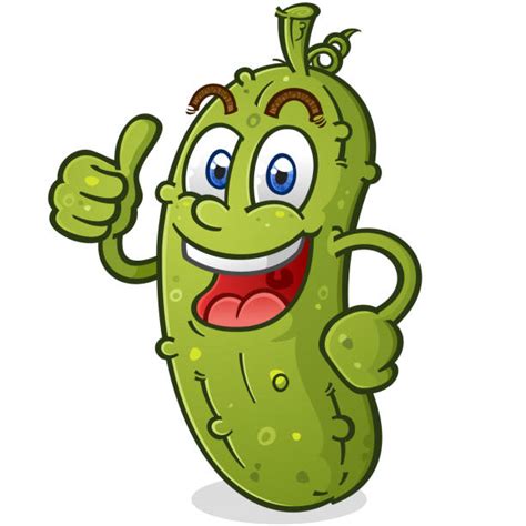 1,500+ Cartoon Pickles Stock Illustrations, Royalty-Free Vector ...