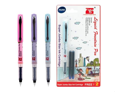 Blue Plastic Figo Park Liquid Fountain Pens, For Writing, Is It ...