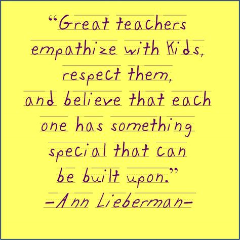 Inspirational Quotes For Teacher Appreciation. QuotesGram