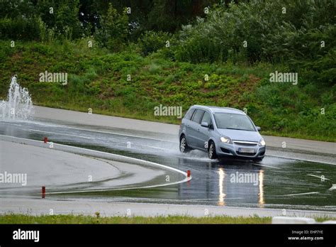 Car Driving Safety Training Stock Photo - Alamy