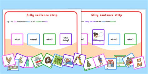 Silly Sentences (Teacher-Made)