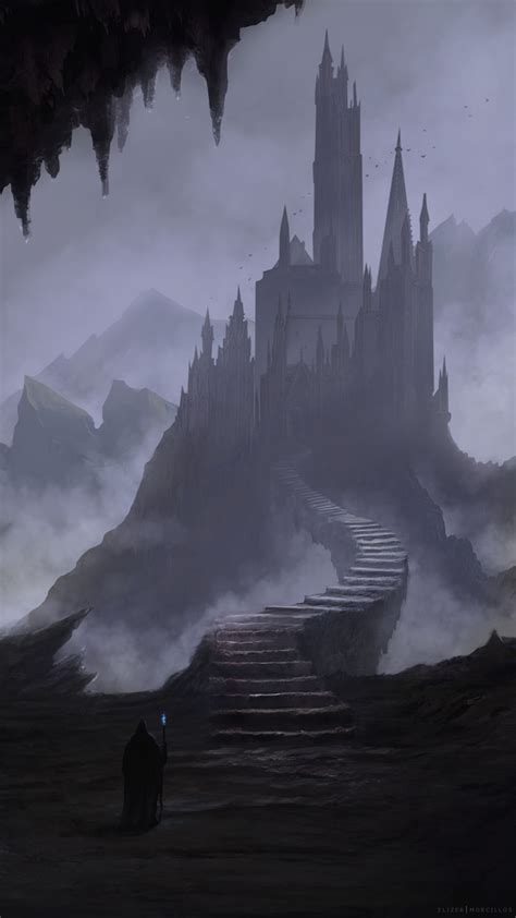 Medieval castle concept art - leowomen