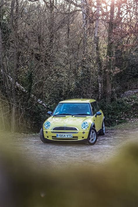 Yellow Mini Cooper Car · Free Stock Photo