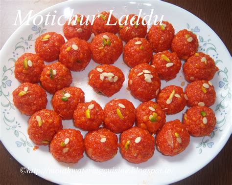 Motichur Laddu Recipe -- How to make Motichur Laddu Recipe - E.A.T ...