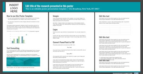 Research Poster Template Google Slides