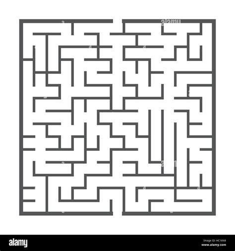 Maze game Black and White Stock Photos & Images - Alamy