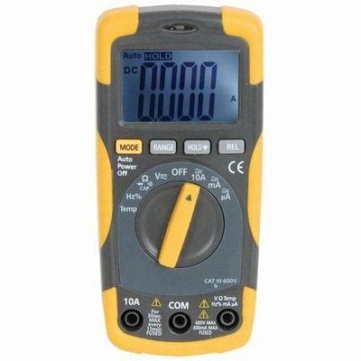 Cat III Multimeter with Temperature | Mwave.com.au