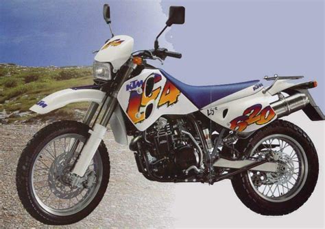 1997 KTM 400 LC4 LSE - Moto.ZombDrive.COM