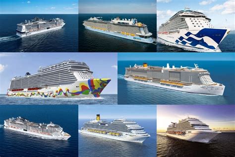 8 New Mega Cruise Ships Arriving in 2019