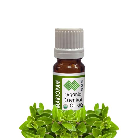 Marjoram Essential Oil Organic - SMSOrganics, Pure Essential Oils, Carrier Oils, Attar, Flower ...