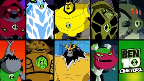 EVERY ULTIMATE ALIEN ALIENS TRANSFORMATIONS IN OMNIVERSE | BEN 10 - YouTube