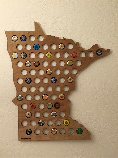 Beer Cap Maps - CraftBeerTime.com