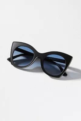 Cat-Eye Matte Sunglasses | Anthropologie