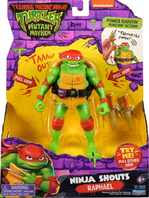 Teenage Mutant Ninja Turtles: Mutant Mayhem: Raphael: Action Figure ...