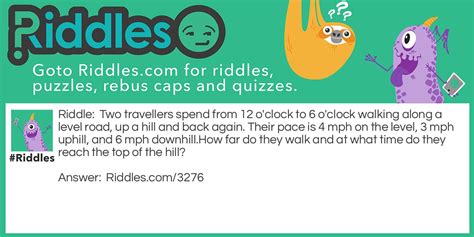 Travellers Riddle... Riddle And Answer - Riddles.com