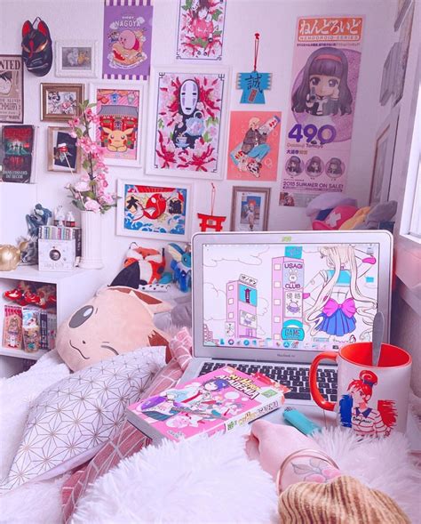 Kawaii room, Cute room ideas, Otaku room