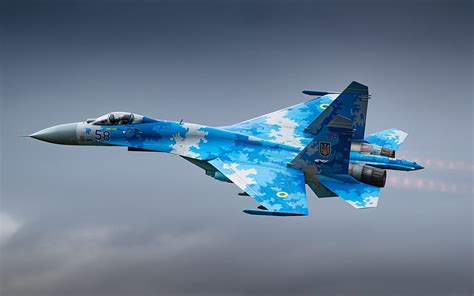 Sukhoi Su-27, ukranian air force, jet fighter, ukraine air force, sukhoi su 27, HD wallpaper ...