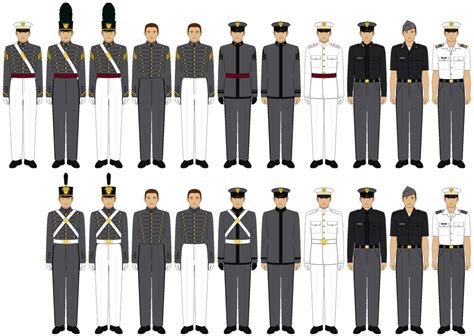 United States Military Academy West Point Uniforms by tsd715 on DeviantArt