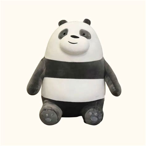 Sitting We Bare Bear | Panda Plush - CuteTrendybn