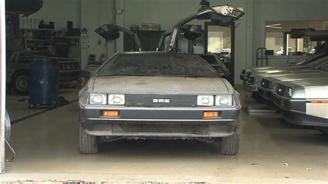 1981 DeLorean with 977 Miles Found in Barn - YouTube